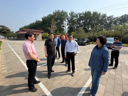 水利部海河水利委员会到城市河湖管理处三家店水利枢纽开展防汛备汛工作调研